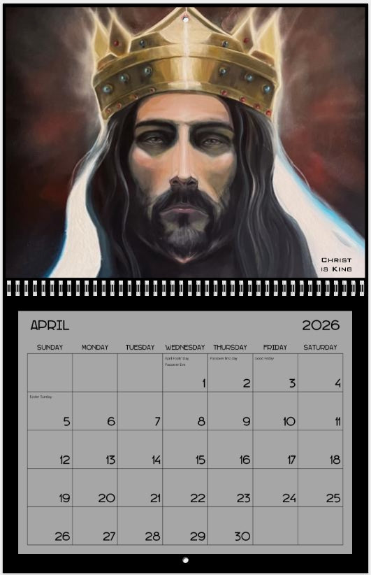 Burris Art Wall 2026 Wall Calendar