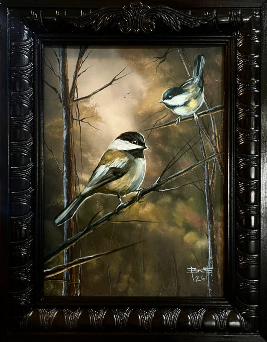 Autumn Chickadees